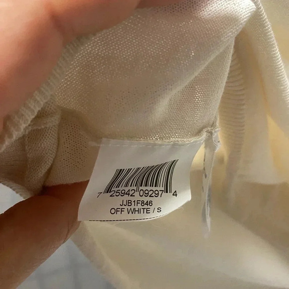 BCBG MAXAZRIA | Off-white coloured top - size small - Picture 4 of 6